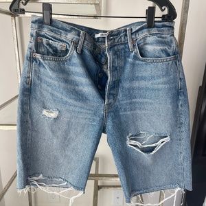 GRLFRND Denim Long Shorts